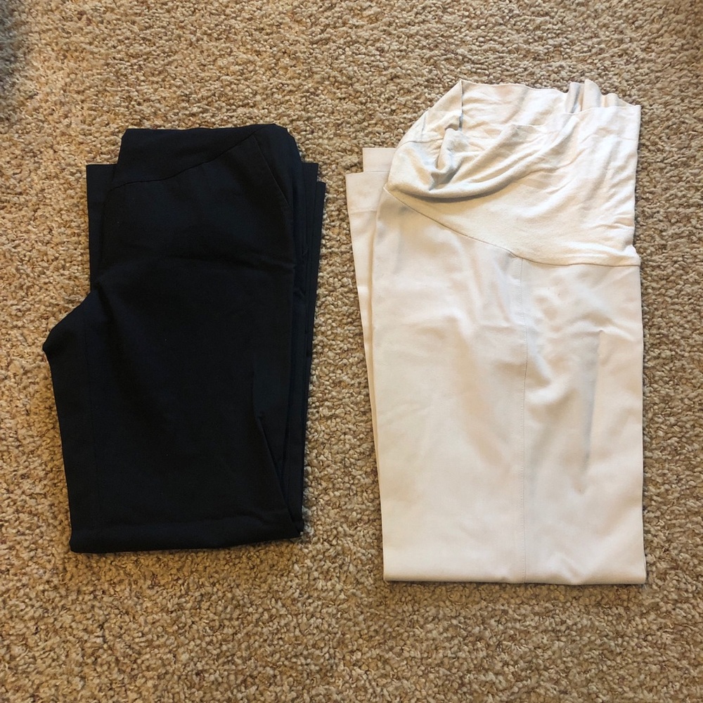 XS maternity slacks